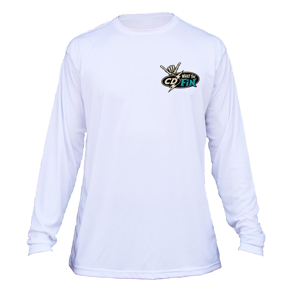 Shaka Bones Long Sleeve Performance Shirt