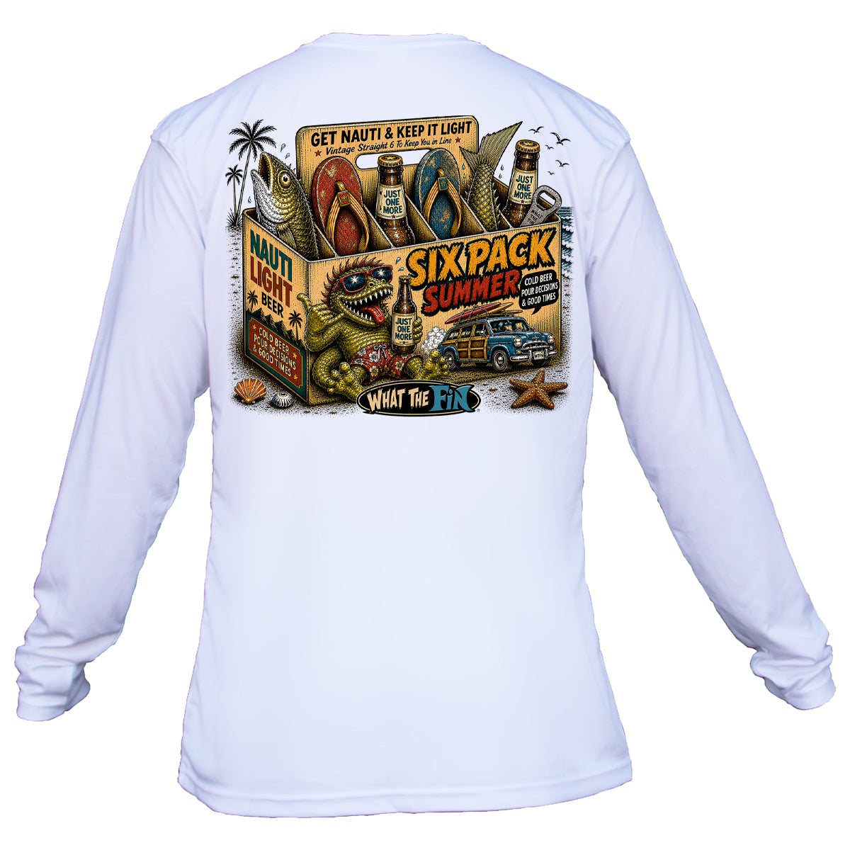 Six Pack Summer Long Sleeve Performance Shirt