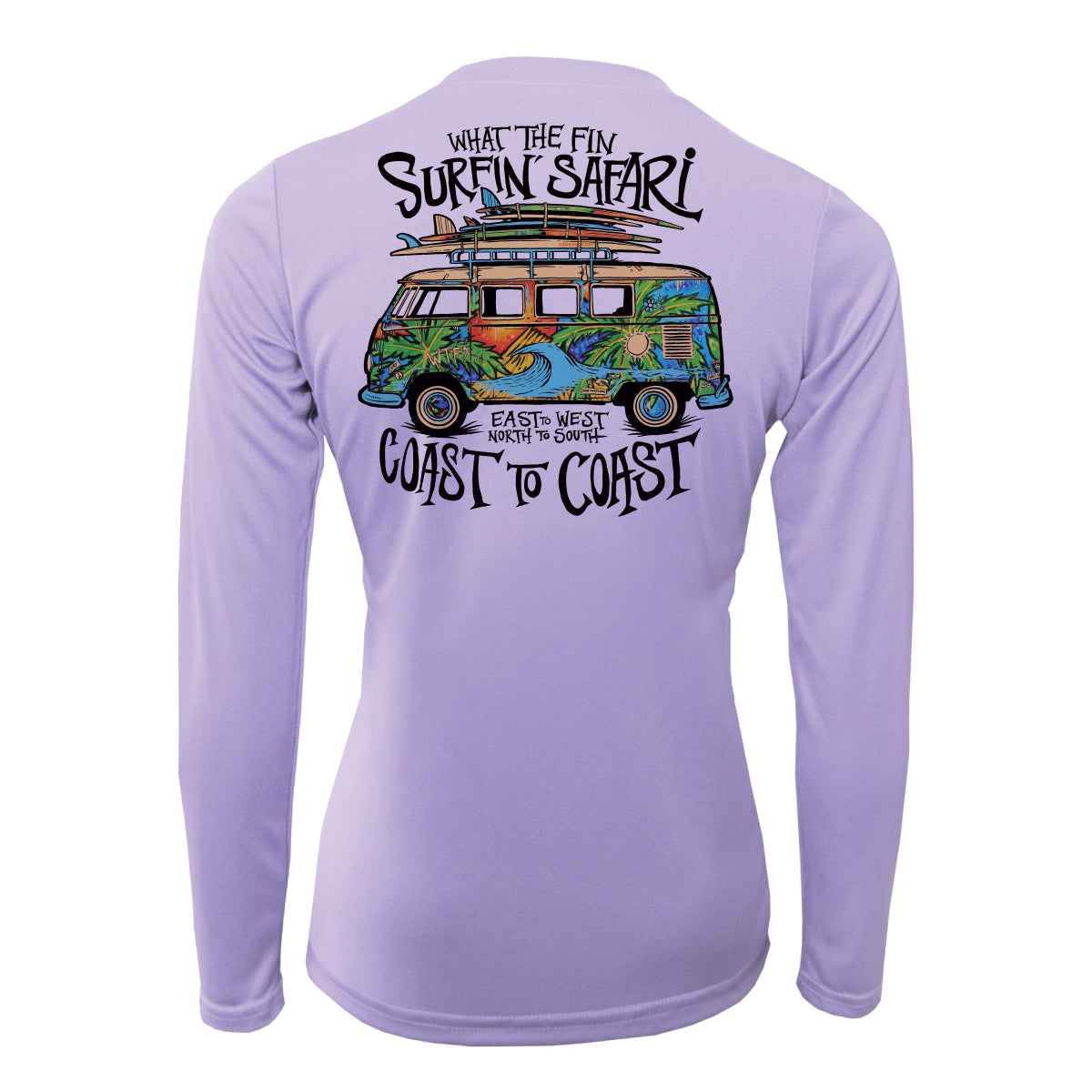 Surfin' Safari Ladies V-Neck Performance
