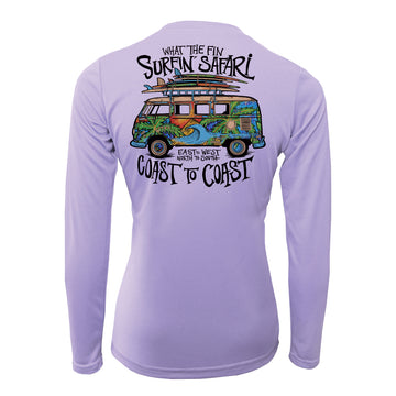 Surfin' Safari Ladies V-Neck Performance