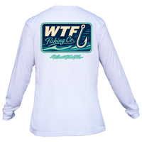 Teal Fishing Co Long Sleeve Performance Shirt
