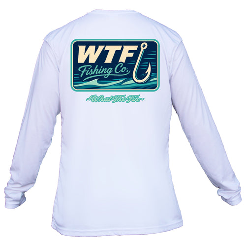 Teal Fishing Co Long Sleeve Performance Shirt