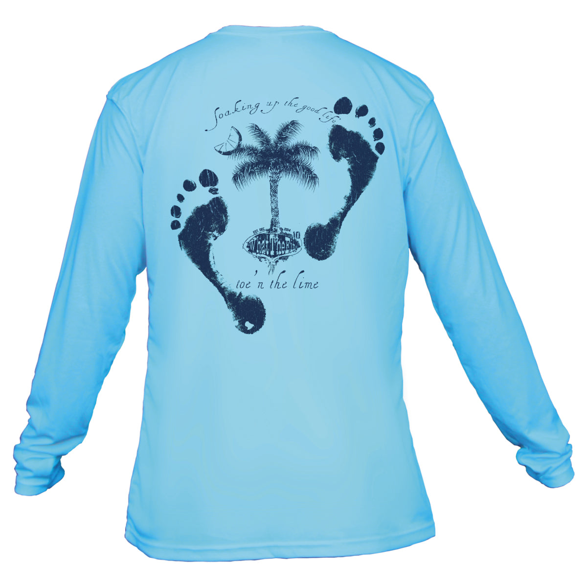 WTF Toe N The Lime 10 YR L/S Performance