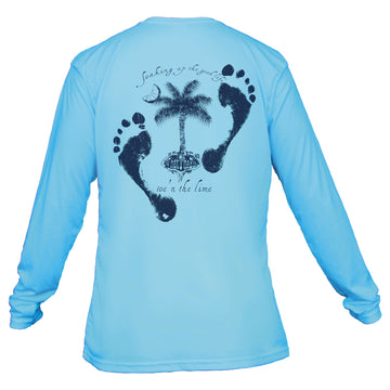 WTF Toe N The Lime 10 YR L/S Performance