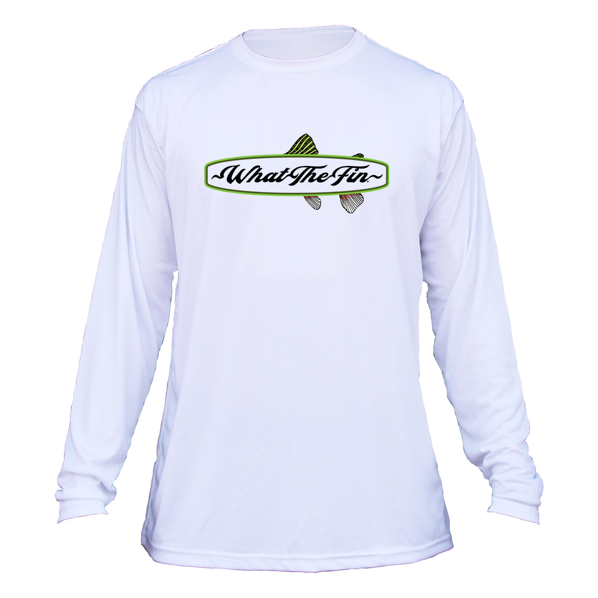 Trout Rainbow Long Sleeve Performance Shirt