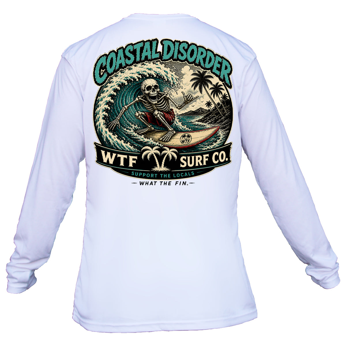 Tube Surf Long Sleeve Performance Shirt