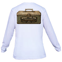 Vintage Tackle Box Long Sleeve Performance Shirt
