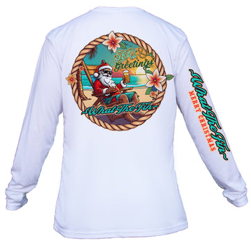 Santa Beach Beer L/S Performance