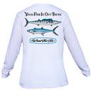 Wahoo Mackerel Long Sleeve Performance Shirt
