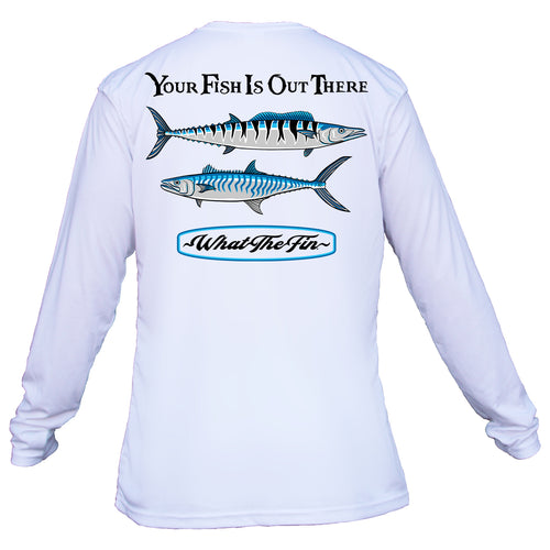 Wahoo Mackerel Long Sleeve Performance Shirt