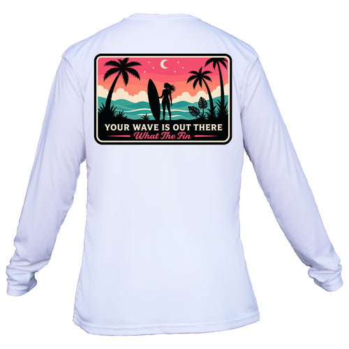 Your Wave Girl Long Sleeve Performance Shirt