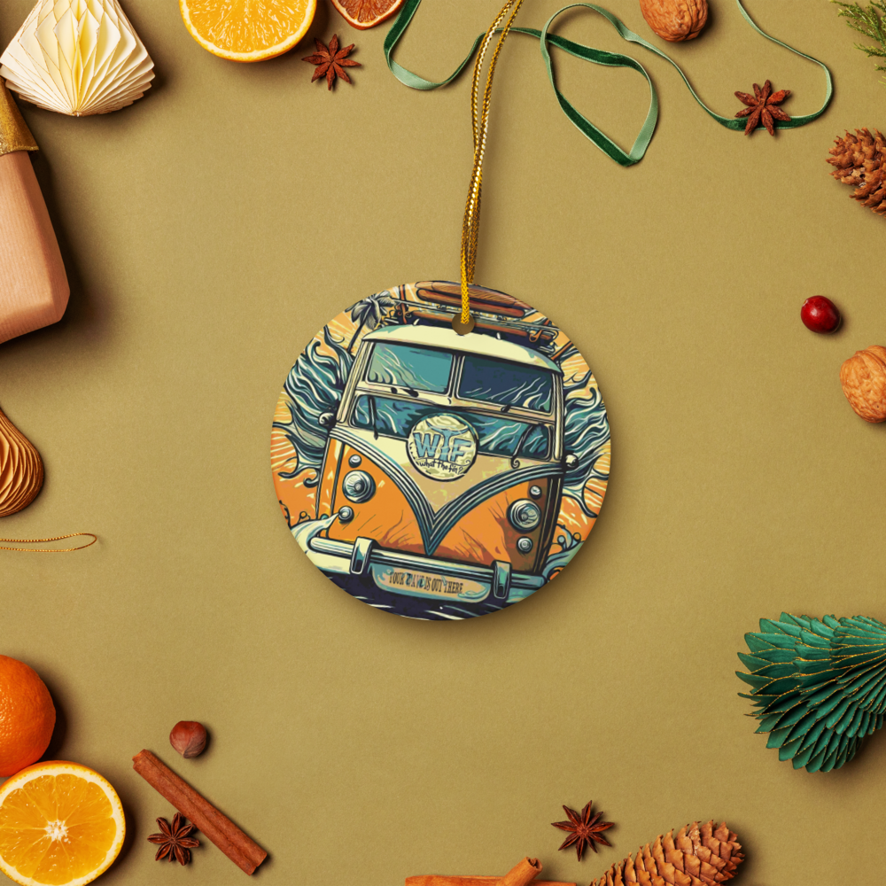 Surf Cruiser Ceramic Ornament