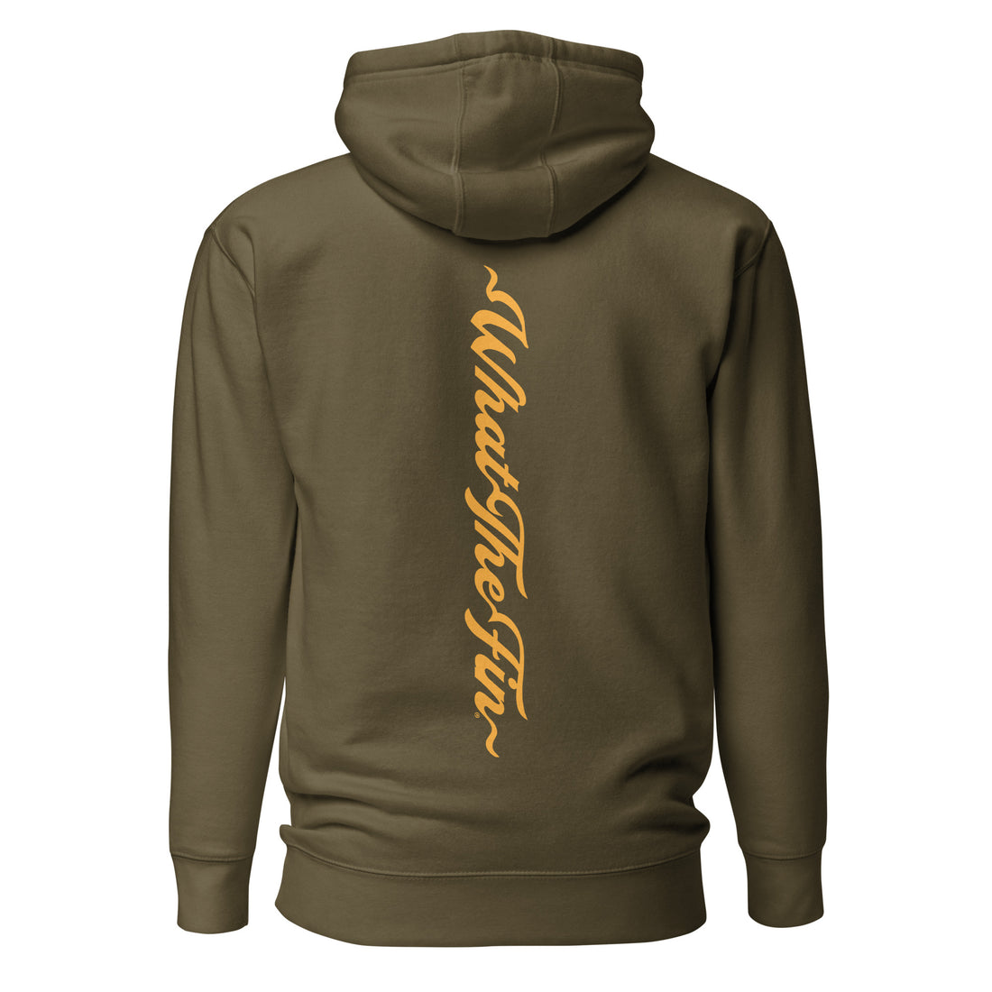 Tradestamp Hoodie Peach Print