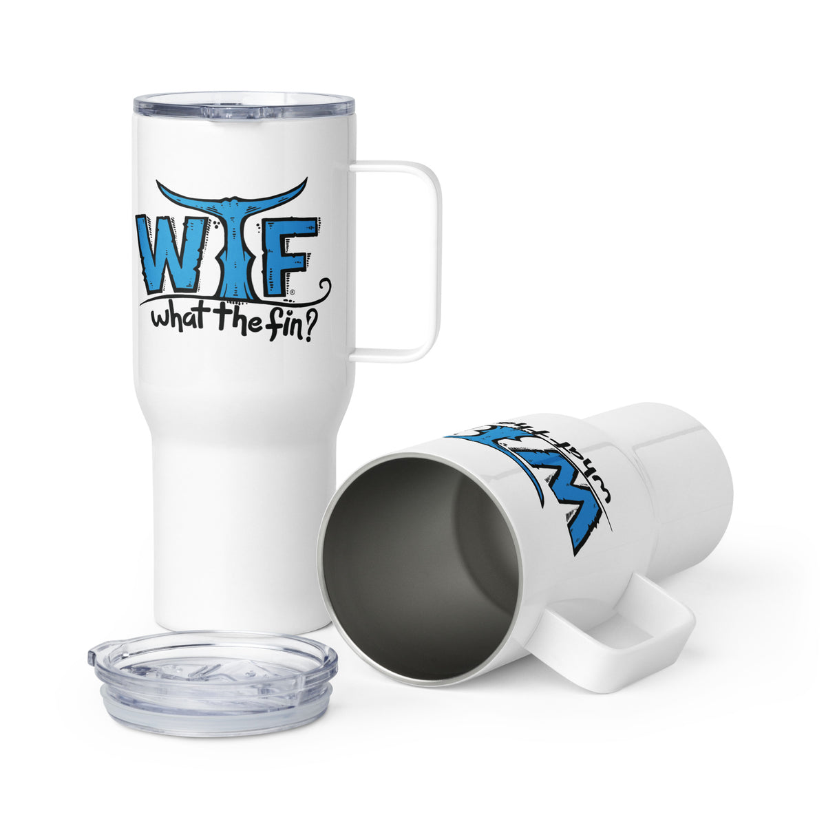 WTF Logo Travel Mug