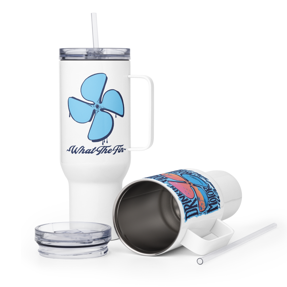 Drinkin Floatin Salt Travel Mug