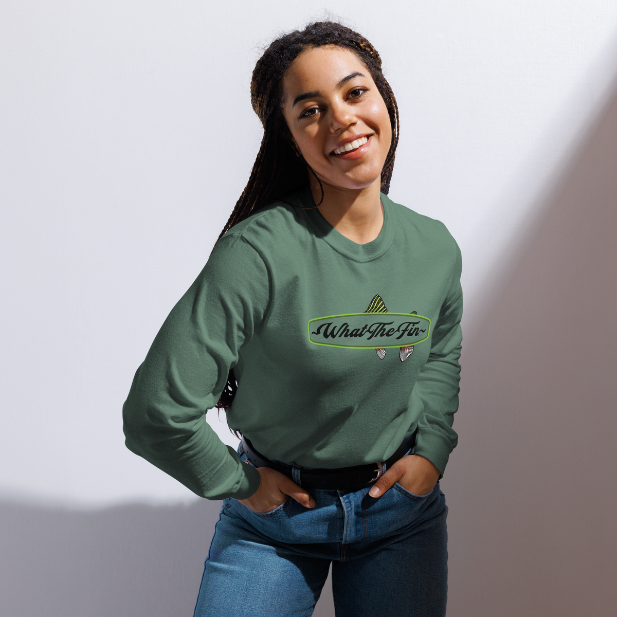 Rainbow Trout Long Sleeve Tee