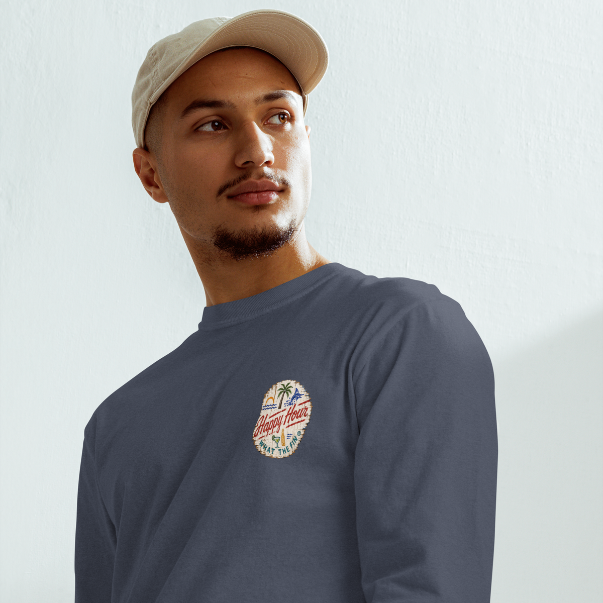 Tip Back Bay Long Sleeve Tee