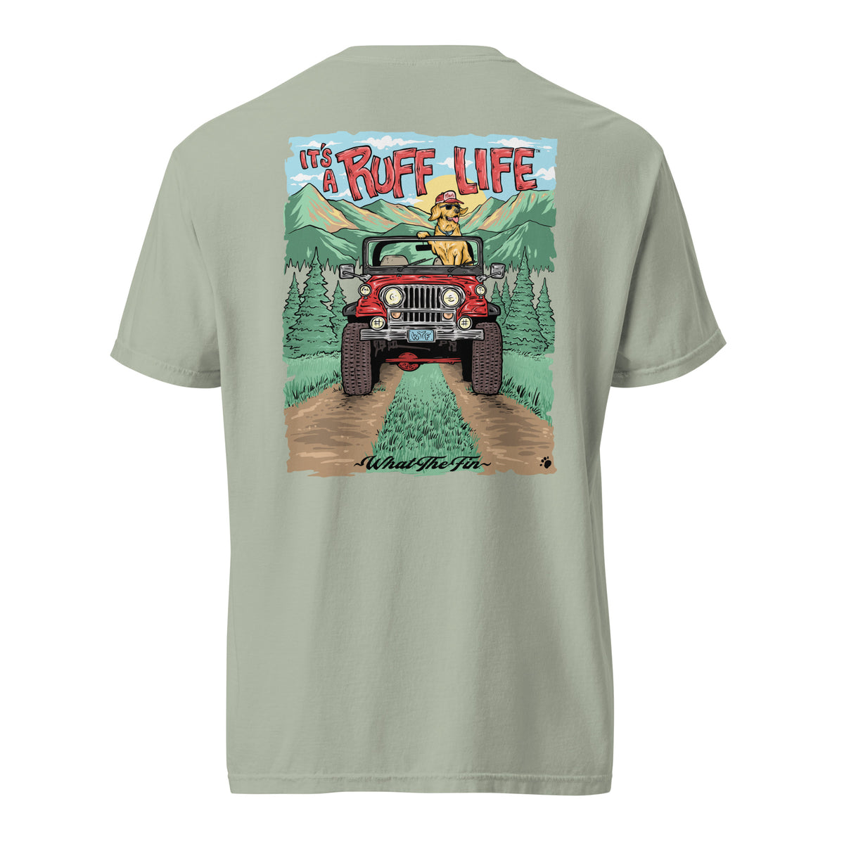 Ruff Life Jeep Short Sleeve Tee