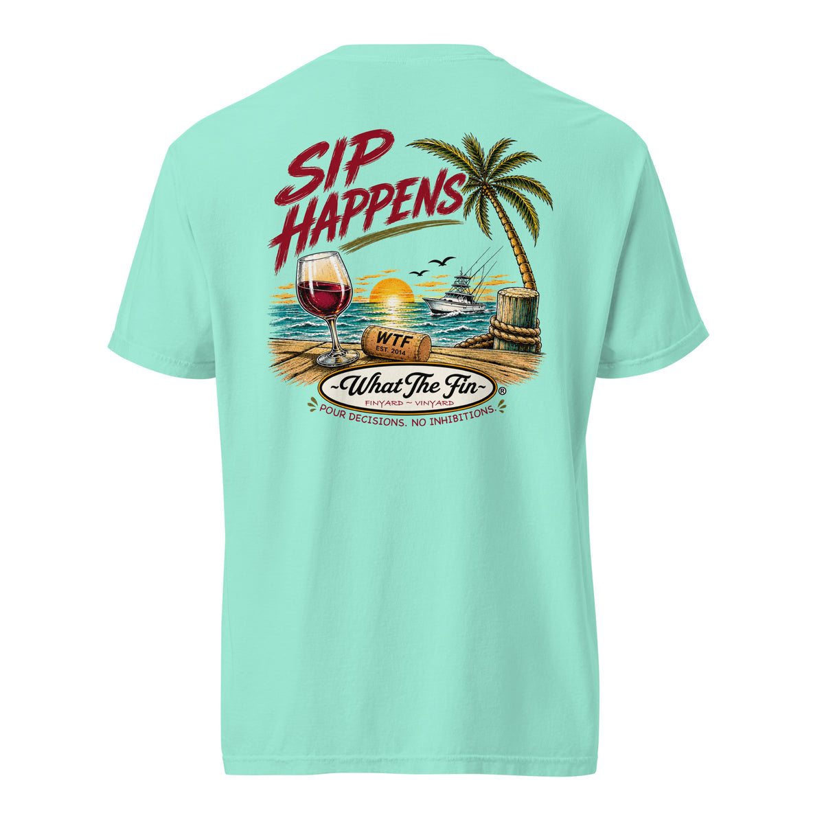 Sip Happens Short Sleeve Tee