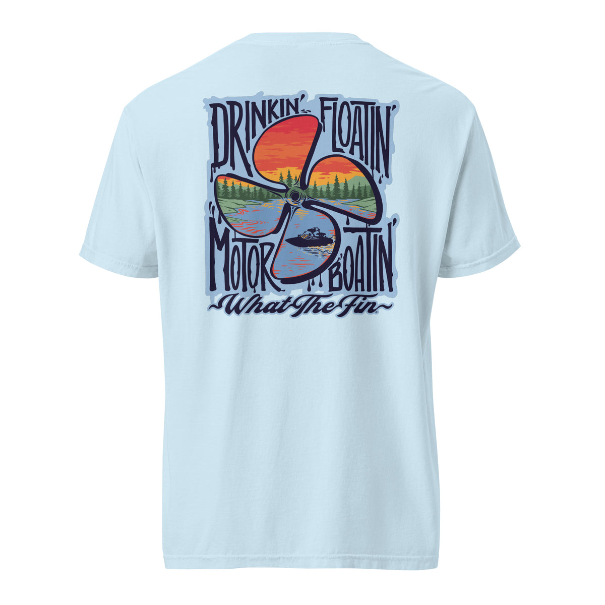 Drinkin Floatin (Lake) Short Sleeve Tee