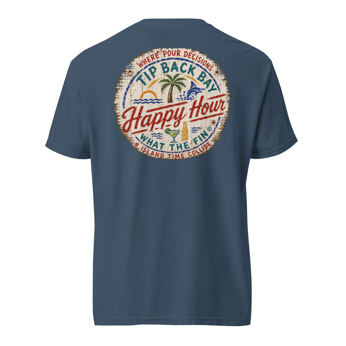 Tip Back Bay Short Sleeve Tee