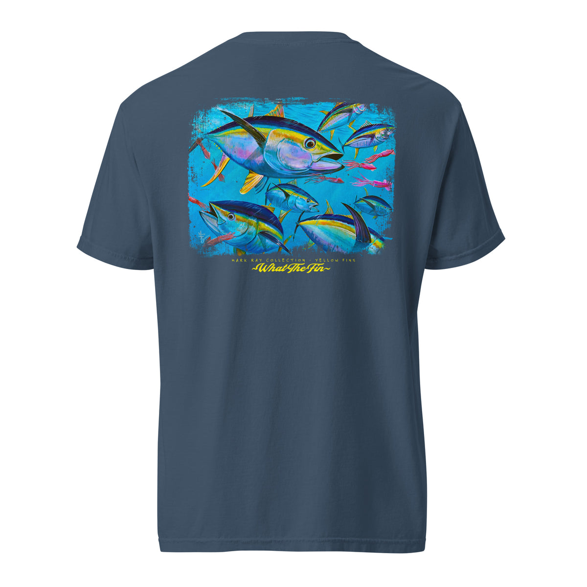 Mark Ray Yellow Fins Short Sleeve Tee