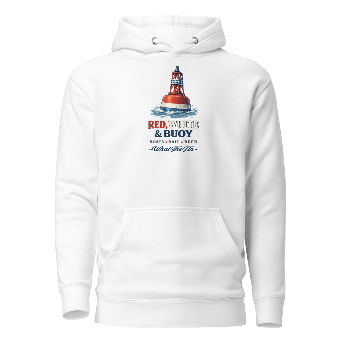 Red White Buoy Hoodie