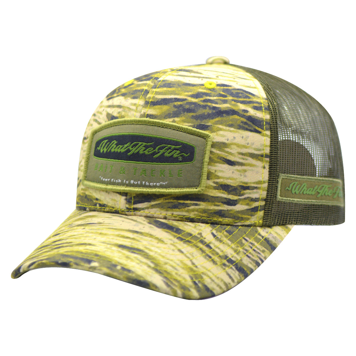 Bait & Tackle Trucker Hat (Bass Water)