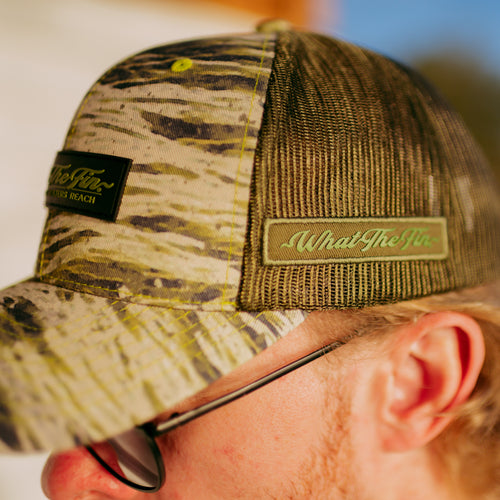 Wordmark PVC Trucker Hat (Bass Water)