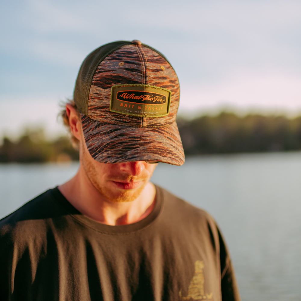 Bait & Tackle Trucker Hat (Commando)