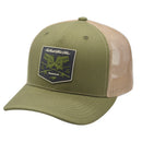 Freshwater Bass Trucker Hat (Pine/Tan)