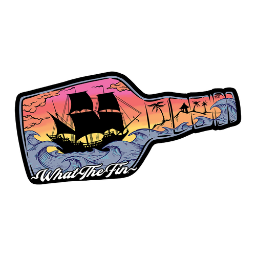 Rum Runner Decal 5"