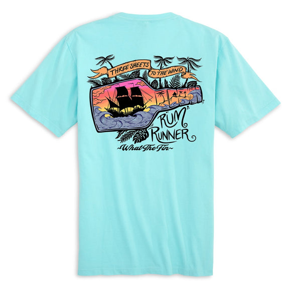 Rum Runner S/S Cotton Tee (ID:I16) – What the Fin Apparel