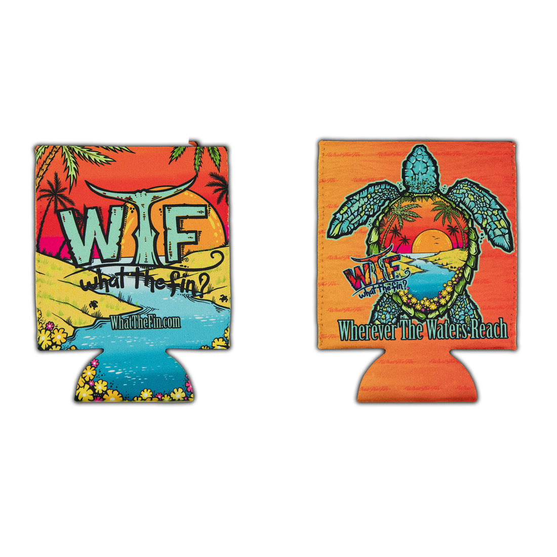 Turtle OI Koozie Orange (ID:I16)