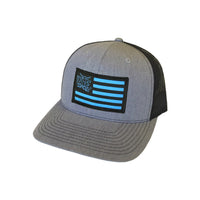 Blue Flag Patch Trucker Hat H/B