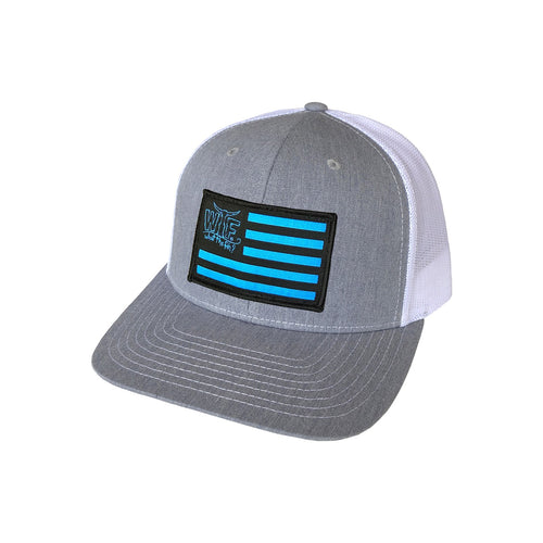Blue Flag Patch Trucker Hat H/W