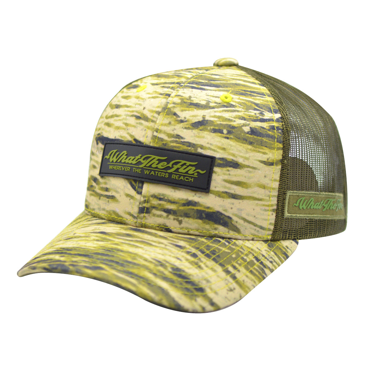 Wordmark PVC Trucker Hat (Bass Water)