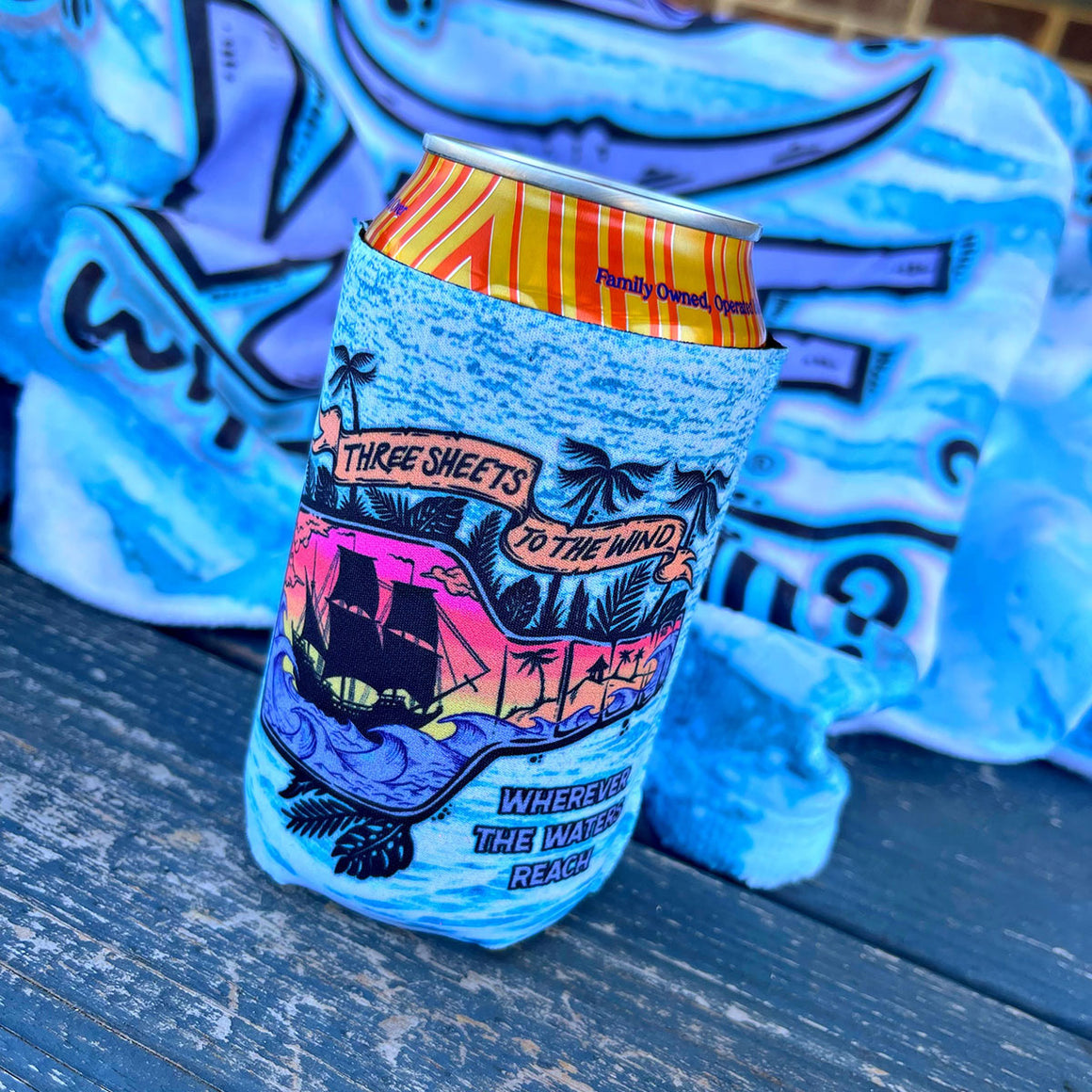 Rum Runner S/S Cotton Tee (IDI16) What the Fin Apparel